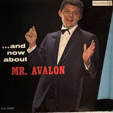 Frankie Avalon ...and now about MR. AVALON Pop Chancellor CHL-5022 Vinyl LP