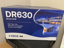 2PK DR630 Drum Unit Compatible With Brother