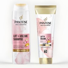 Image of Pantene Pro-V LIFT 'N' AND VOLUME Silicone Free Shampoo 400ML Conditioner 275ML