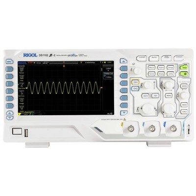 Rigol DS1102Z-E Digital-Oszilloskop 100 MHz 2-Kanal 1 GSa/s 24 Mpts 8 Bit