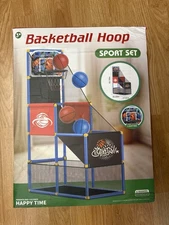 Arcade Basketball Hoop GAme Set Indoor/Outdoor W Storage BRAND NEW