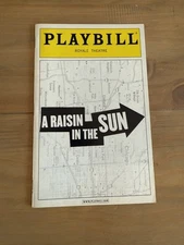 A Raisin in the Sun Broadway Playbill April 2004 Diddy Rashad Nathan
