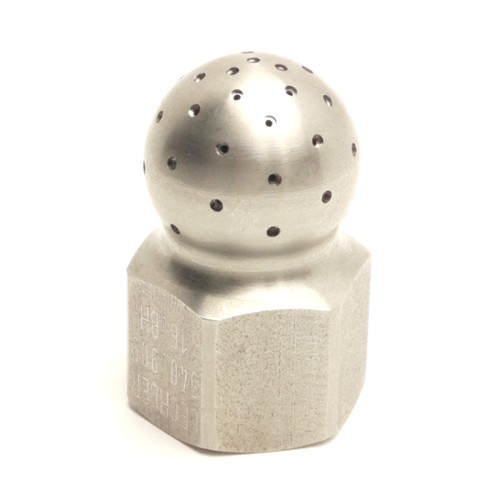 Lechler 540.909.16.BH Static Spray Ball 270° Angle, Ø0.8mm, Ø6.5m Tanks, 1/2BSPP
