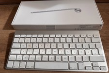 Apple Kabellose Bluetooth Deutsch Tastatur - Silber (MC184D/A)