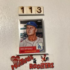 2022 Topps Chrome Platinum Anniversary Don Drysdale #335