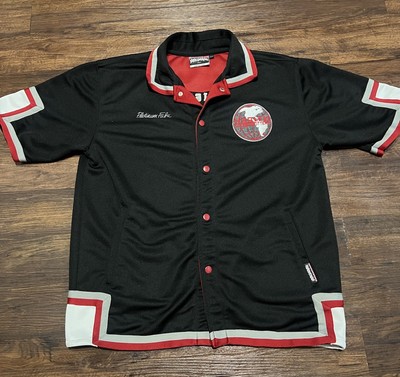 Vintage Platinum FUBU Harlem Globetrotters Warm up Jersey Size