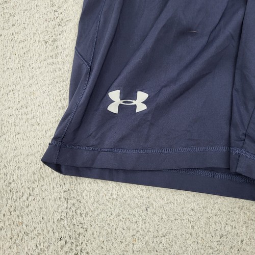 Under Armour Shorts Mens Medium Loose Navy Blue Logo Performance - 第 8/10 張圖片