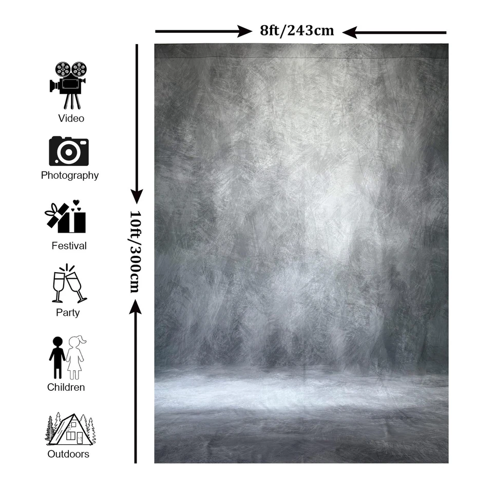 Telón de fondo abstracto de fotografía profesional para retrato foto accesorios cabina Bac... Foto 3 de 4