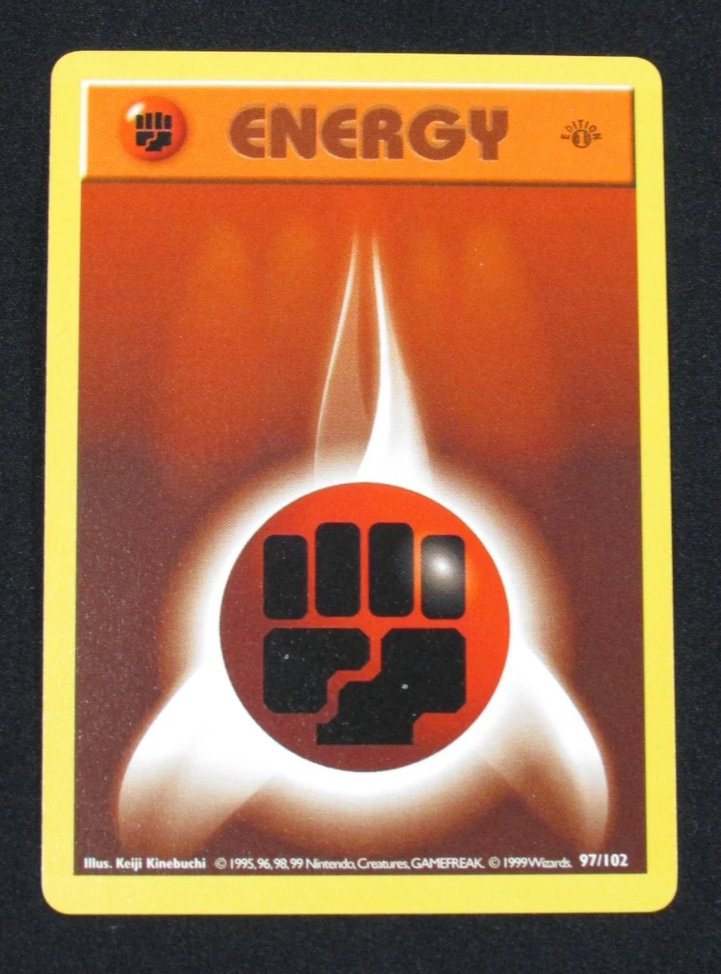 pokemon energy cards value 1999 1999 Pokemon Leaf Energy - 1st Edition Shadowless