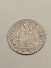 1839 Seated Liberty Silver Dime 10c