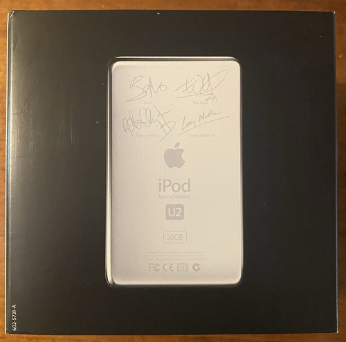 APPLE iPod U2 Special Edition 2004 4th Generation BOX ONLY !!! + OG Shipping Box - Picture 9 of 10