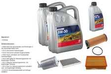 FEBI Inspektionspaket 11L Longlife Plus 5W-30 für Audi A4 Avant 8ED B7 2.7 TDI