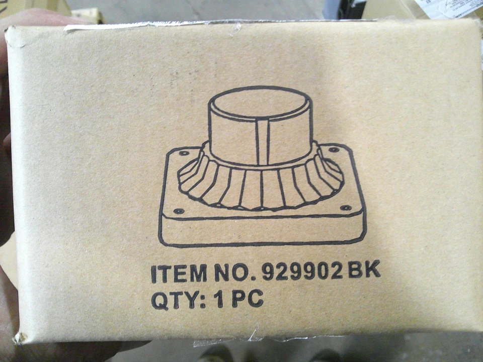 Brida de montaje en muelle exterior Capital Lighting 929902BK Foto 2 de 3