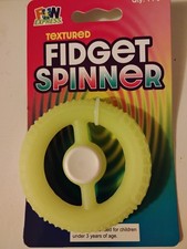 Fun Express Silicone Textured 3-in Fidget Spinner 1 Piece Light Green 660140
