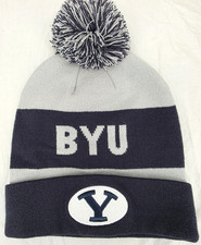 NEW Brigham Young BYU Cougars Nike Navy Knit Stocking Cap Beanie Hat Adult OS