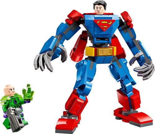 LEGO DC Superman Mech vs. Lex Luthor Super Hero Toy Figure Playset 76302 - Picture 2 of 8