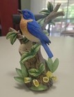Vintage Danbury Mint Porcelain The 12 Songbird Figurines Eastern Bluebird