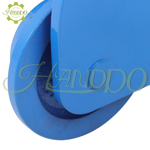 Manually Trolley 1 Ton | 2200LBS Capacity Steel Push Beam Trolley Blue - Picture 11 of 12