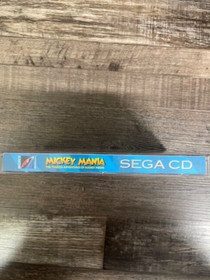 Mickey Mania Timeless Adventures of Mickey Mouse Sega CD Good Condition