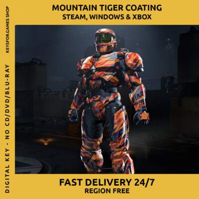 Halo Infinite Mountain Tiger Armor Coating | Multi Core Skin | Promo