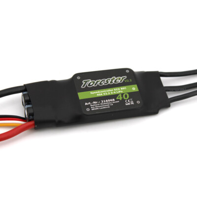 Torcster Speedcontroller ECO BEC 40A V2.2 3-4s 5A SBEC Brushless Regler