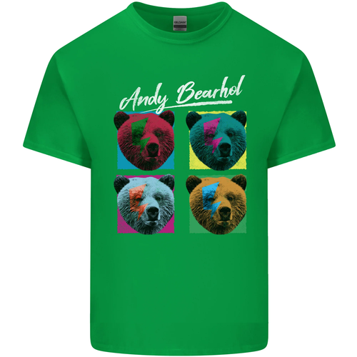Andy Bearhol Divertido Oso Panda Parodia Arte Niños Camiseta Infantil - Imagen 32 de 53