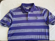 Under Armour Valero Open/TPC San Antonio Heat Gear Loose Fit Polo Men's L