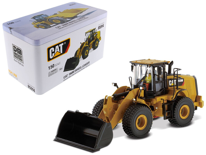 【テレビで話題】 Caterpillar CAT 85914 Masters Diecast 950M with Loader Wheel 建設車両、作業車
