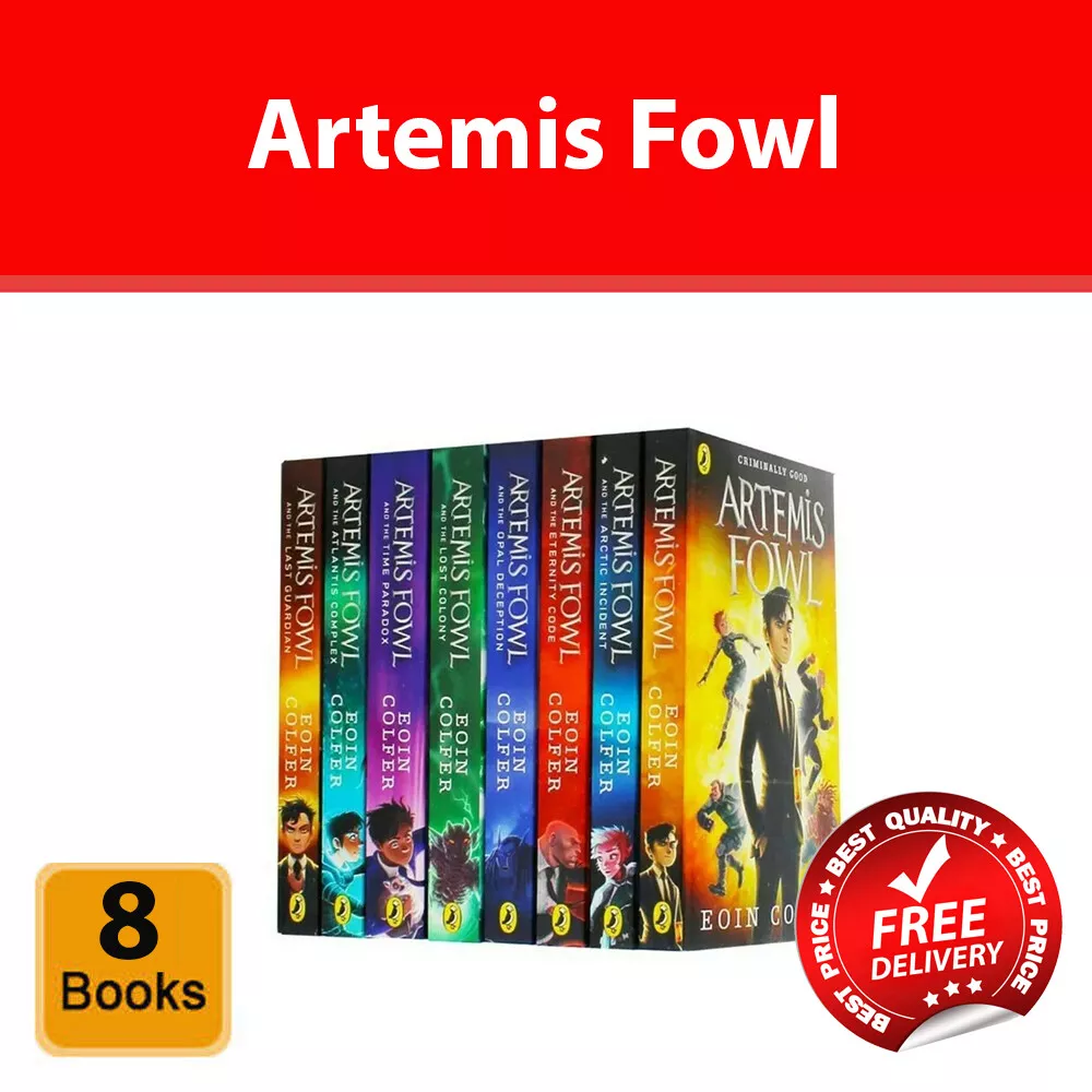  Artemis Fowl Collection 8 Books Set (Artemis Fowl