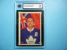 1963/64 PARKHURST NHL HOCKEY CARD #1 ALLAN STANLEY KSA 6 EX/NM SHARP!! PARKIE