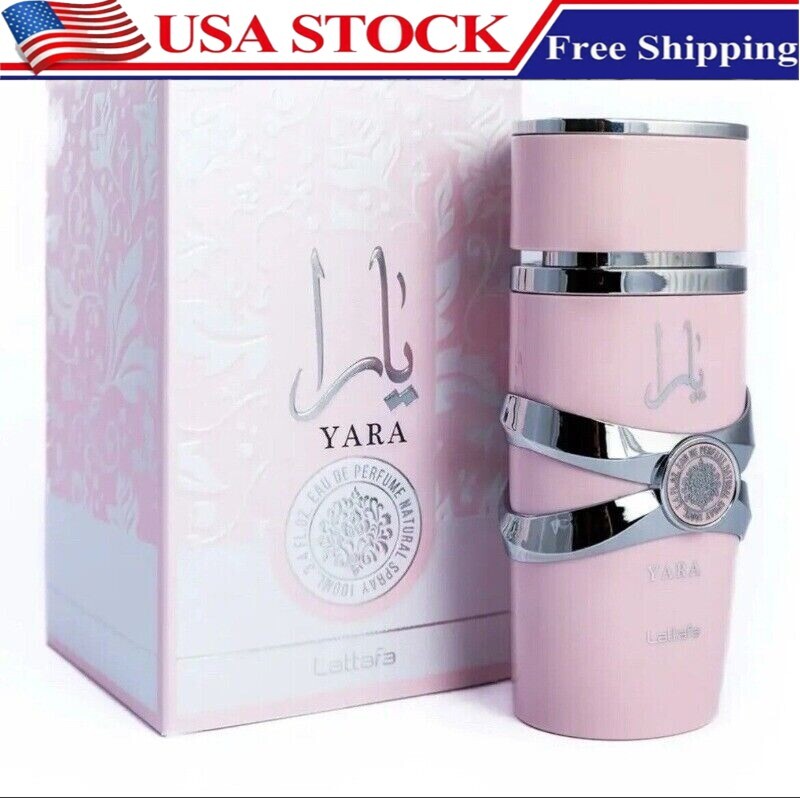 USA Seller-Lattafa Yara for Women Eau De Parfum Spray, 3.40 Ounce