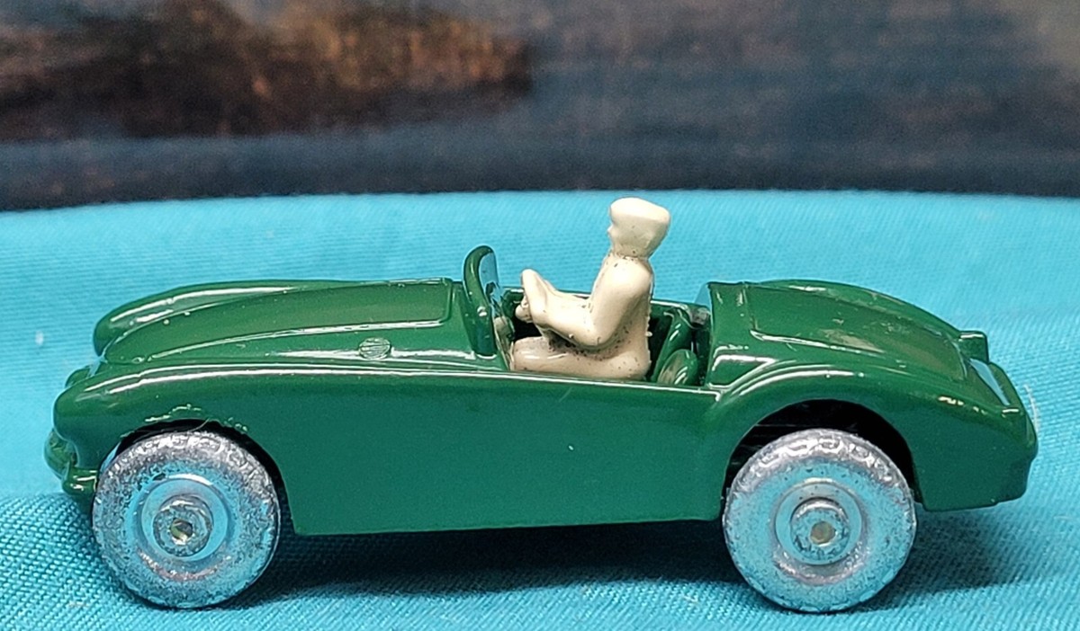 （1830）　MATCHBOX　No.19　MG A　スポーツカー Vintage Lesney Matchbox No 19 Sports Cream White Red MG A