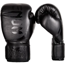 Venum Challenger 2.0 Hook and Loop Boxing Gloves - Black/Black