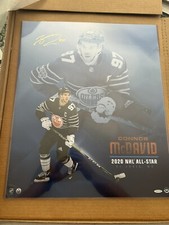 XMAS Special**UDA Connor McDavid  20x24 Auto All-star Portrait  (2021 snapshots)