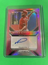 2021 Panini Prizm Carolina Blue /50 Adonis Medina #RA-AM Rookie Auto RC