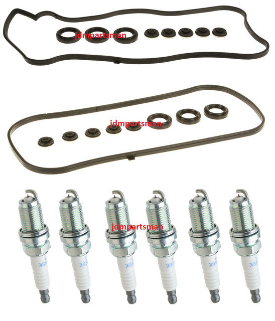 Valve Cover Gasket Set + Spark Plugs fits 20052008 Honda Odysessy