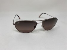 MAUI JIM SEA HOUSE MJ 772-16R PINK/SILVER TITANIUM W/ MAUI ROSE POLARIZED GX89