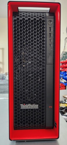Lenovo ThinkStation P5 Xeon w7-2495 24C/48T 64GB RAM 2x 4TB SSD AMD W6400 WARNTY