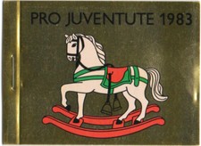 Schweiz, Markenheft 0-77 gest. Bern, H.- Blatt 2 x 153 + 2 x 154, Pro Juventute