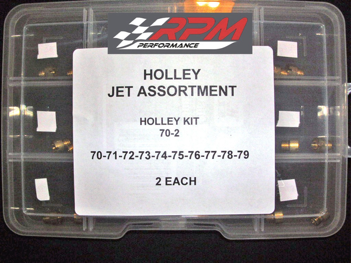 For Holley Carburetor 1/4-32 Gas Main JETS ASSORTMENT KIT 70-79 2 EACH 20PACK - Foto 4