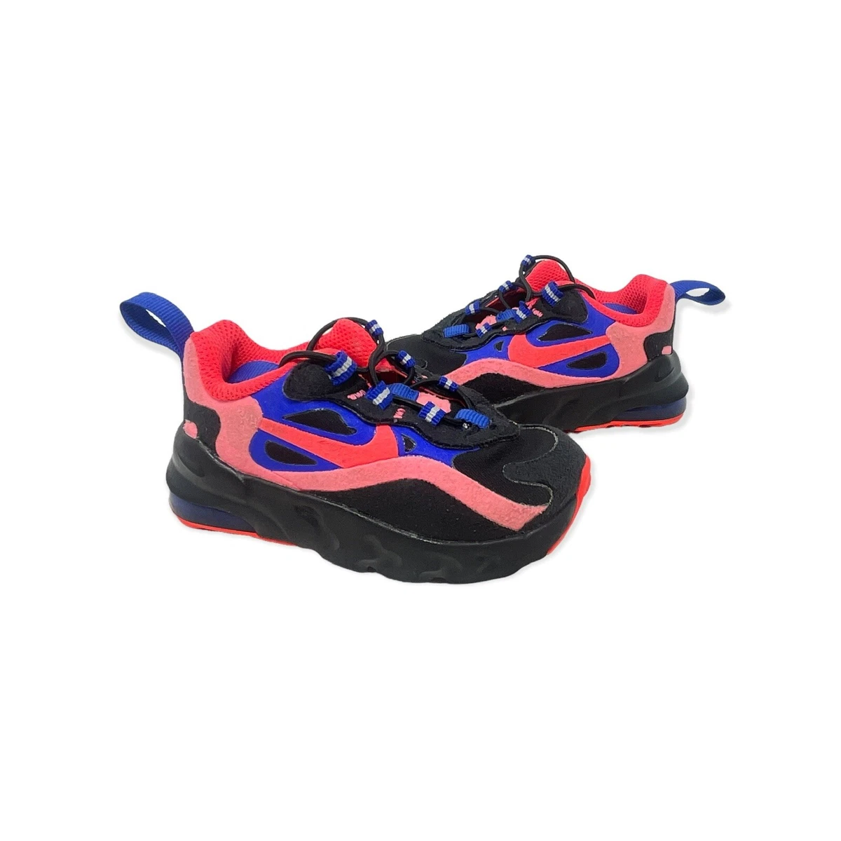 Nike Air Max 270 RT TD Sunset Pulse Black Pink CT1584 600 Toddler size 4C