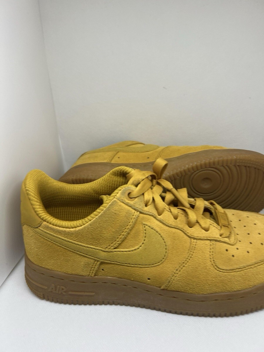 nike air force 1 mustard suede
