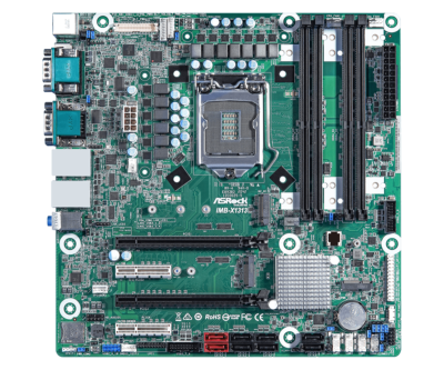 ASRock Industrial IMB-X1313 LGA1200 Intel W480E DDR4 Micro-ATX