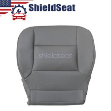 Driver Bottom Seat Cover For 2014 2015 2016 2017 2018 Gmc Sierra Work Truck Gray