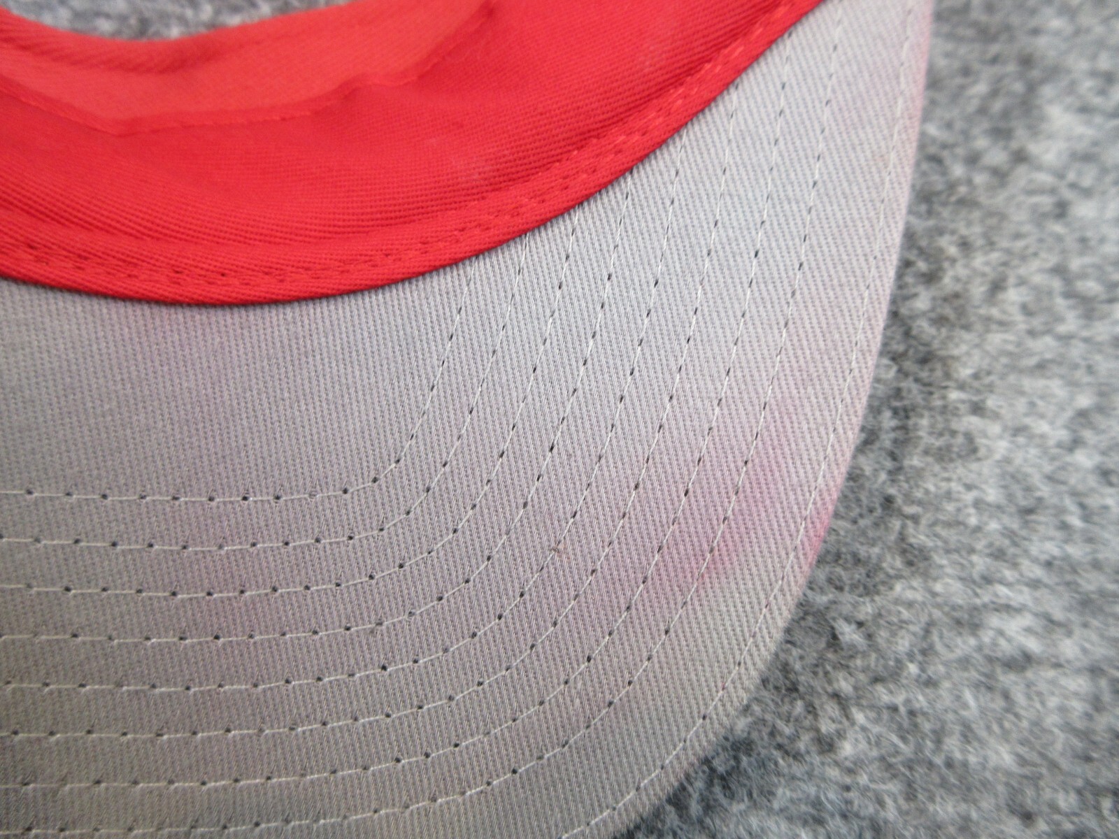 Adidas Hat Cap Strap Back Visor Adjustable Red Ou… - image 12