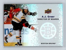2023-24 UD Series 2 Director of Boards  #DB-2 A.J. Greer Boston Bruins