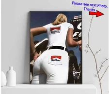 Formula 1 Grid Girl Poster, Marlboro Poster, F1 Poster