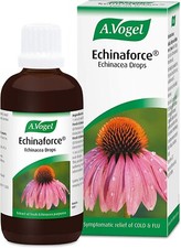 Image of A.Vogel Echinaforce Echinacea Drops | Relieves Cold & Flu Symptoms / 100ml
