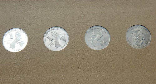 2009 DC & TERRITORIAL QUARTER SET INCLUDING PROOF, 24 COINS IN DANSCO ALBUM - Picture 5 of 11
