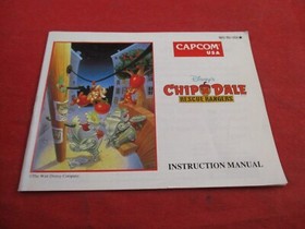 Chip 'N Dale Rescue Rangers (Nintendo NES) COMPLETE *damaged* w/ Box WORKS! #T